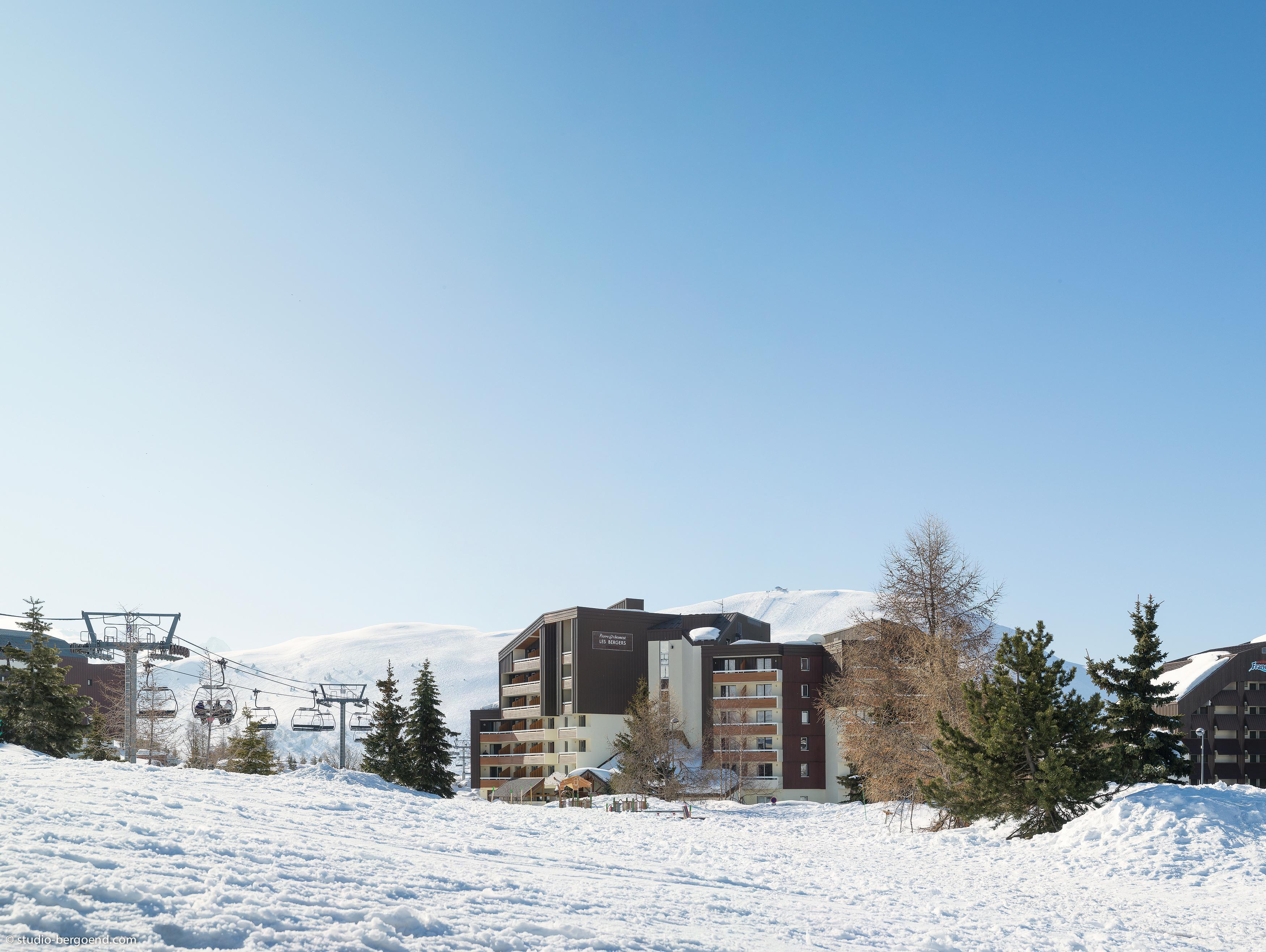 Residence Pierre & Vacances Les Bergers Alpe d'Huez Екстериор снимка