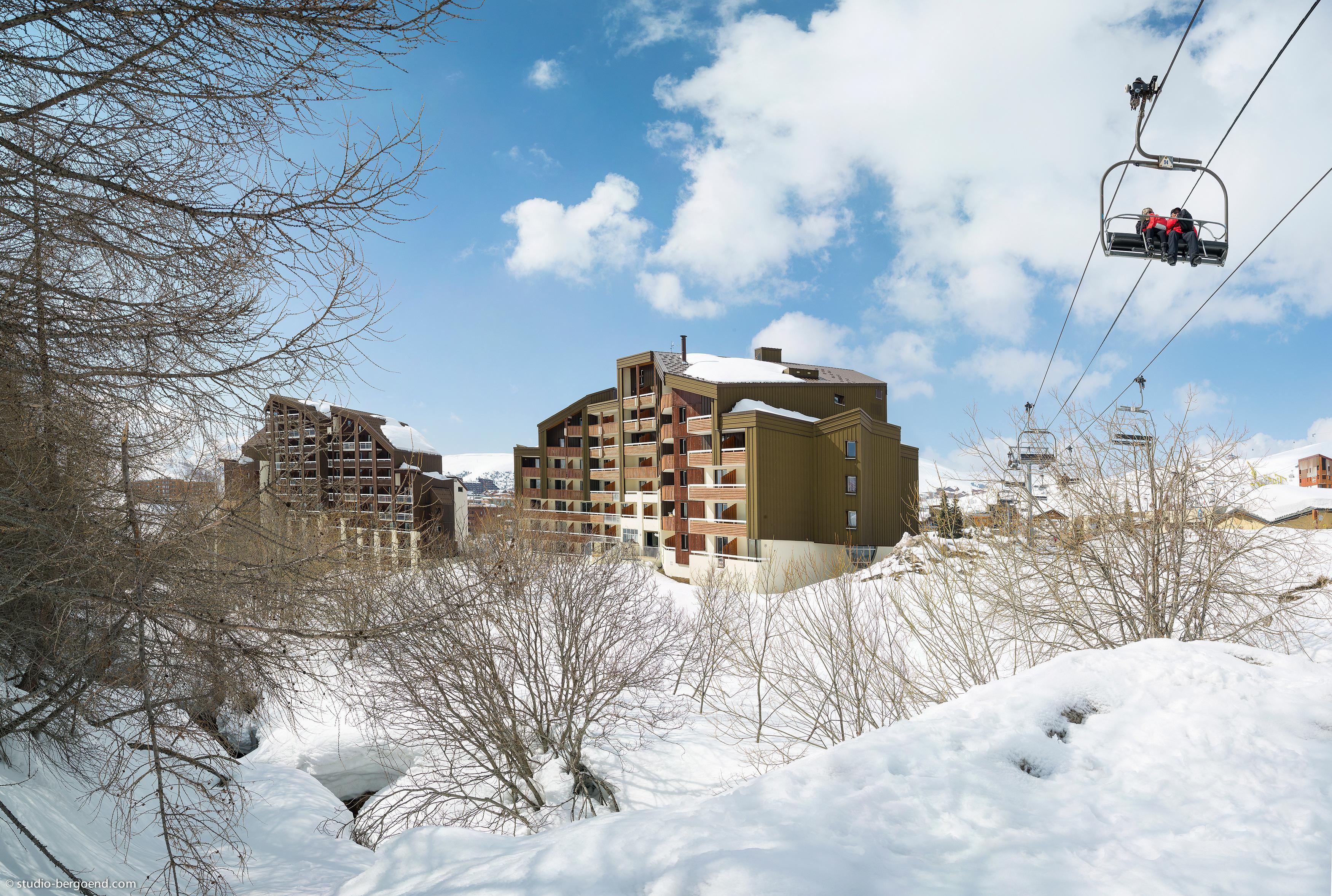 Residence Pierre & Vacances Les Bergers Alpe d'Huez Екстериор снимка