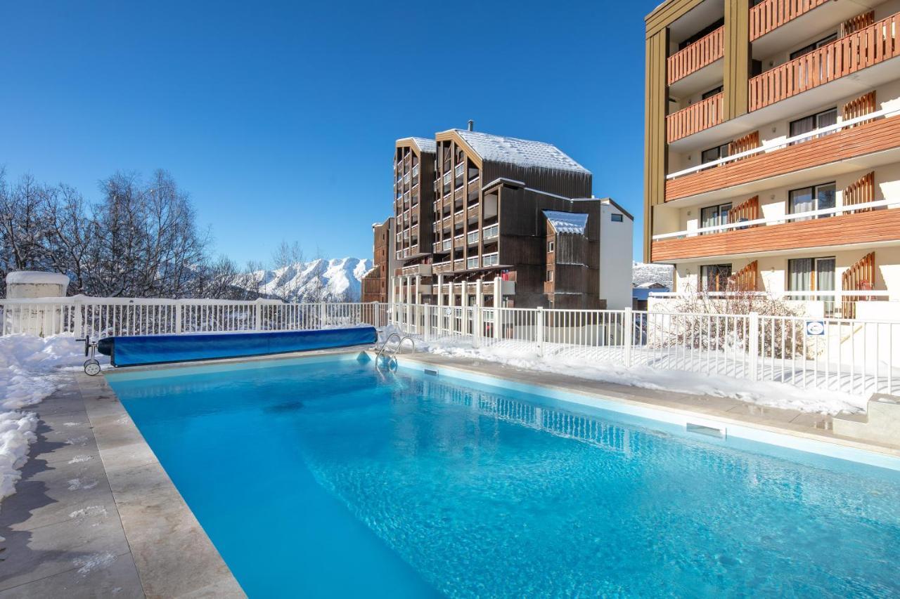 Residence Pierre & Vacances Les Bergers Alpe d'Huez Екстериор снимка