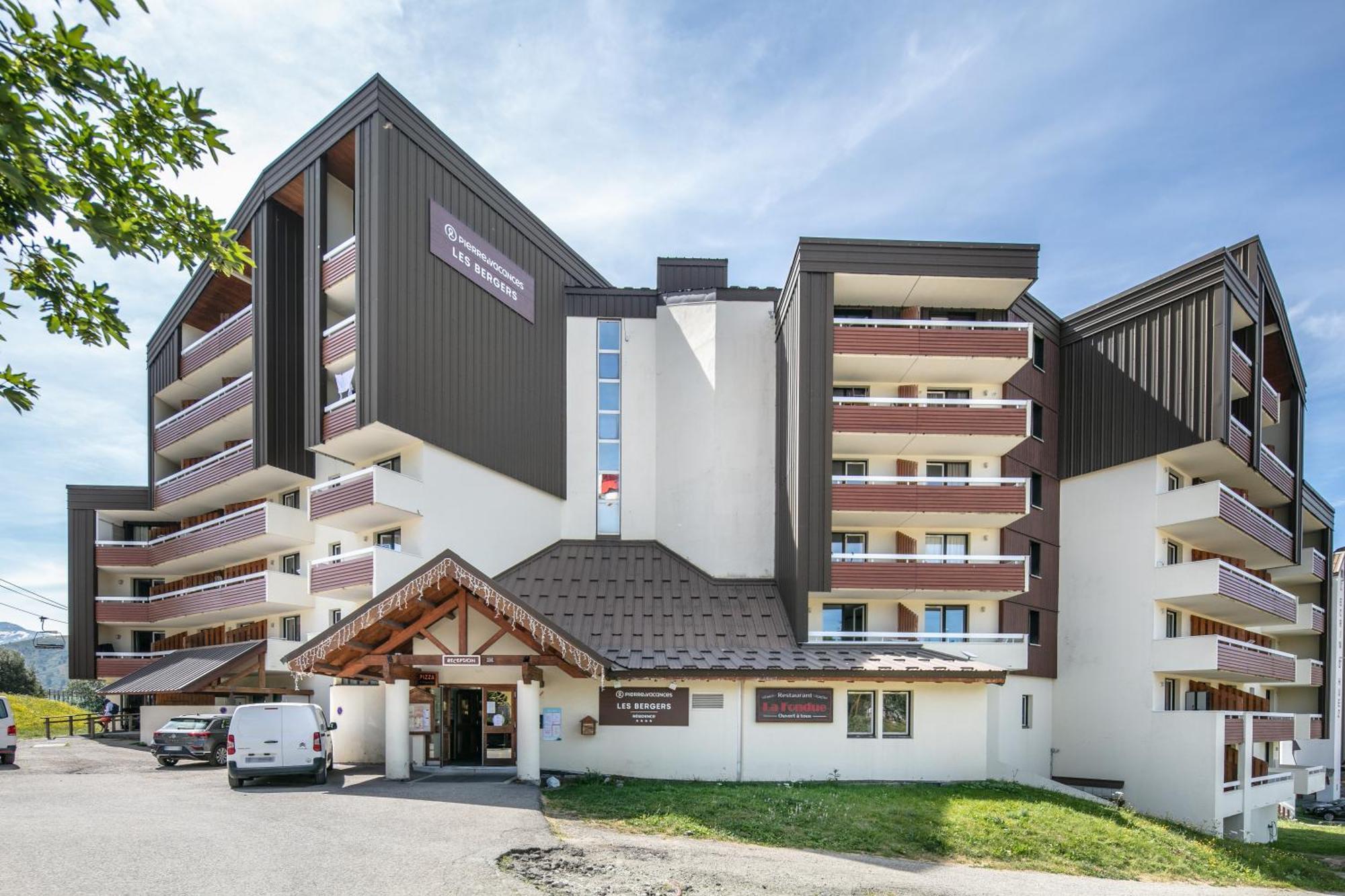 Residence Pierre & Vacances Les Bergers Alpe d'Huez Екстериор снимка